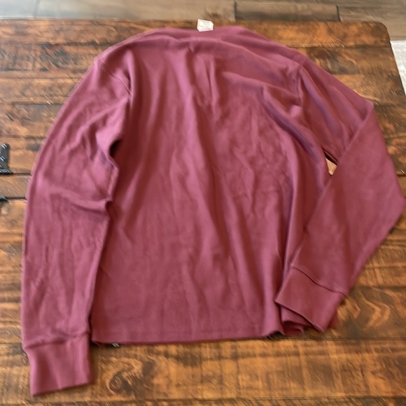 NWT men’s Henley thermal - Picture 2 of 6